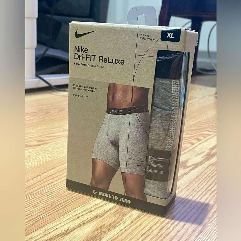 Nike Dri-FIT ReLuxe
Men's Boxer Briefs (2-Pack)